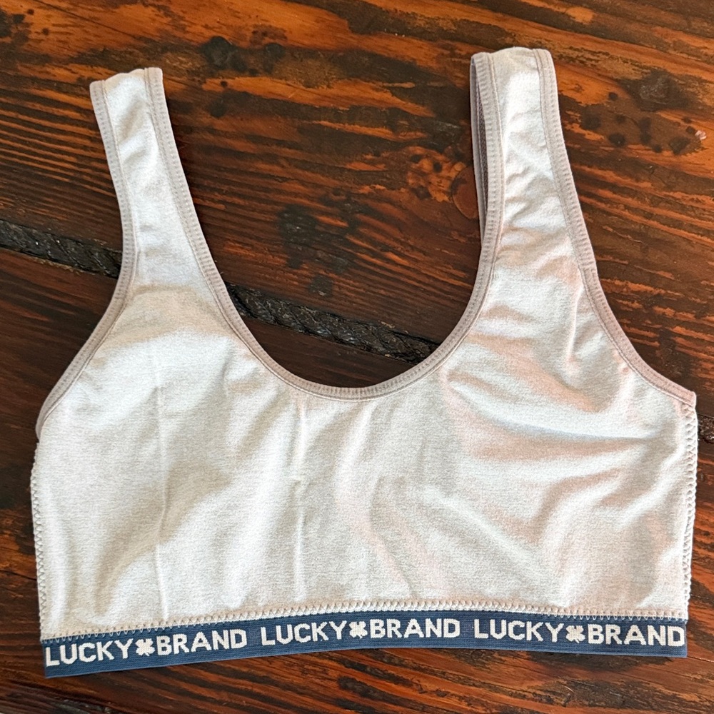 Lucky Brand Gray Bralette / Sports Bra